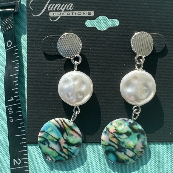 High-End Department Store Designer One of Kind Statement Earrings - Picture 2 of 5